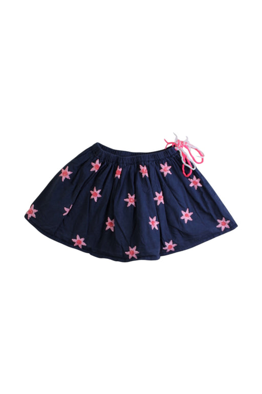 A Navy Short Skirts from Seed in size 4T for girl. (Front View)