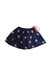 A Navy Short Skirts from Seed in size 4T for girl. (Front View)