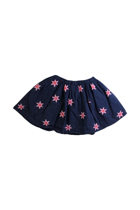 A Navy Short Skirts from Seed in size 4T for girl. (Back View)