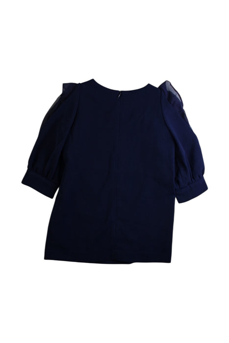 A Navy Long Sleeve Dresses from Snidel Girl in size 2T for girl. (Back View)