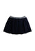 A Navy Short Skirts from Petit Bateau in size 3T for girl. (Front View)