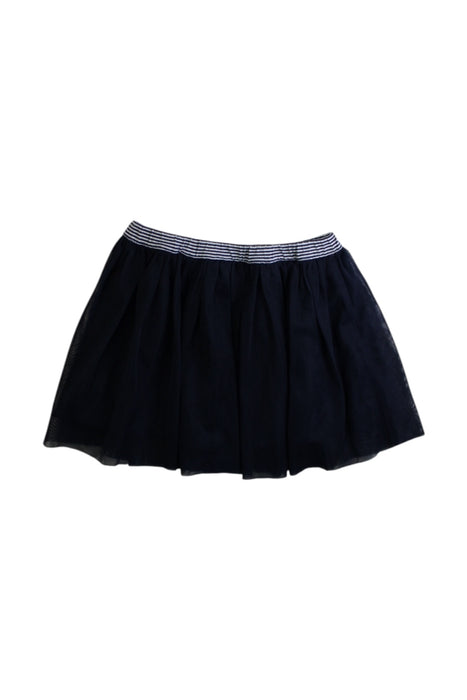A Navy Short Skirts from Petit Bateau in size 3T for girl. (Back View)