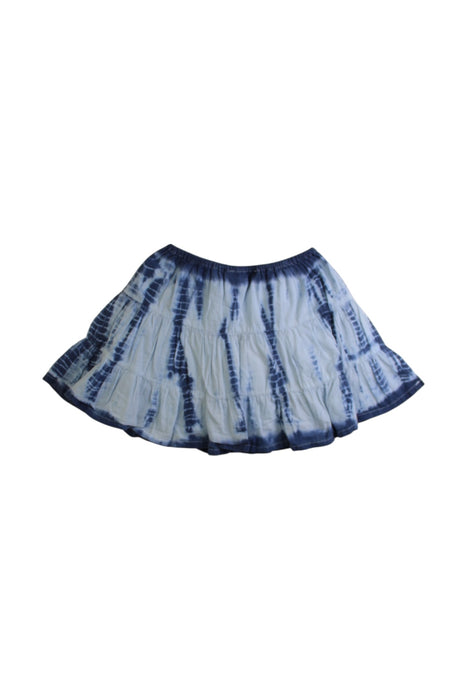 A Navy Mid Skirts from Seed in size 3T for girl. (Back View)