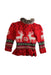 A Red Knit Sweaters from Ralph Lauren in size 4T for girl. (Back View)
