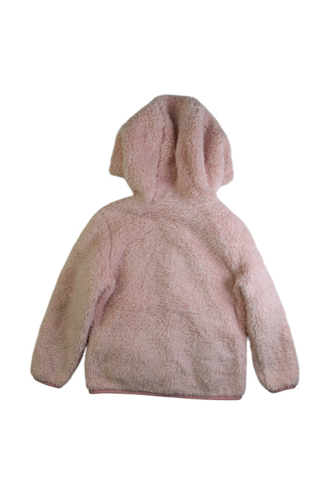 A Pink Puffer/Quilted Coats & Outerwear from DKNY in size 4T for girl. (Back View)