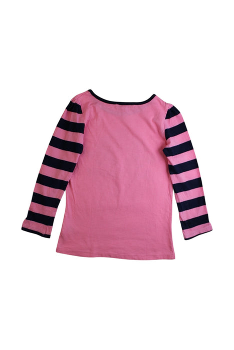 A Pink Long Sleeve Tops from Juicy Couture in size 4T for girl. (Back View)