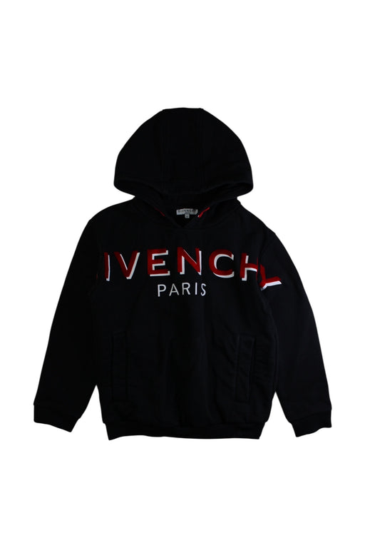 A Black Hooded Sweatshirts from Givenchy in size 10Y for neutral. (Front View)