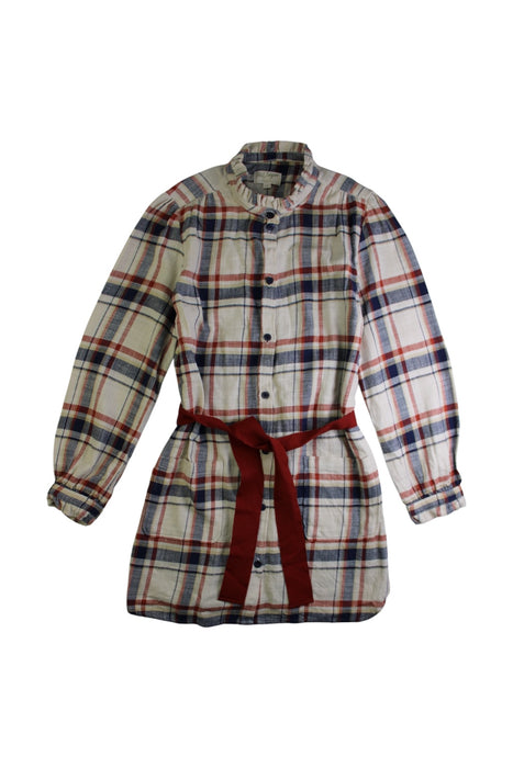 A Multicolour Long Sleeve Dresses from Petit Sézane in size 12Y for girl. (Front View)