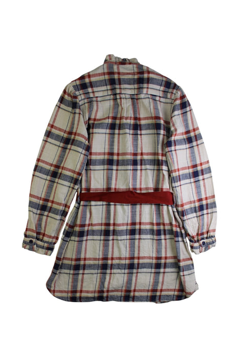 A Multicolour Long Sleeve Dresses from Petit Sézane in size 12Y for girl. (Back View)