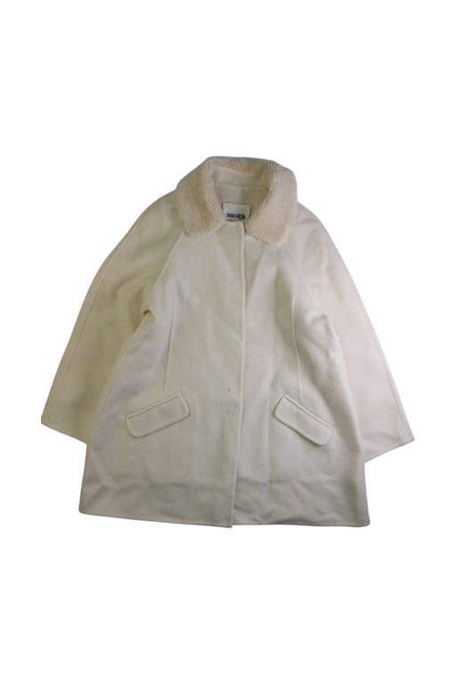 A White Coats from Bora Aksu in size 8Y for girl. (Front View)