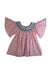 A Pink Short Sleeve Tops from Bonjour in size 10Y for girl. (Front View)