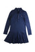 A Navy Sweater Dresses from Polo Ralph Lauren in size 8Y for girl. (Front View)