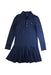 A Navy Sweater Dresses from Polo Ralph Lauren in size 8Y for girl. (Front View)