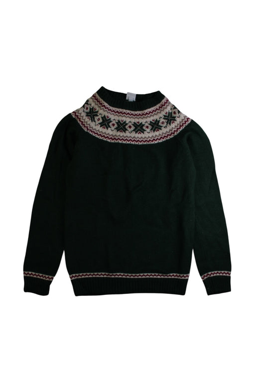 A Green Knit Sweaters from Pepa London in size 10Y for boy. (Front View)