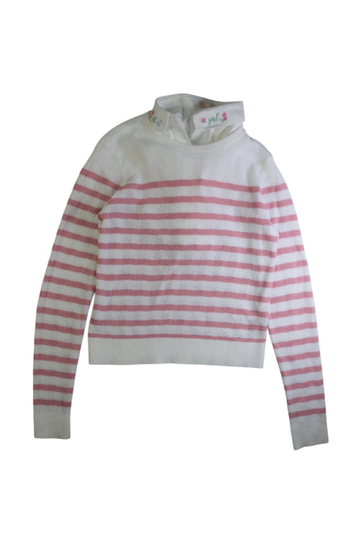 A White Knit Sweaters from Nicholas & Bears in size 14Y for girl. (Front View)