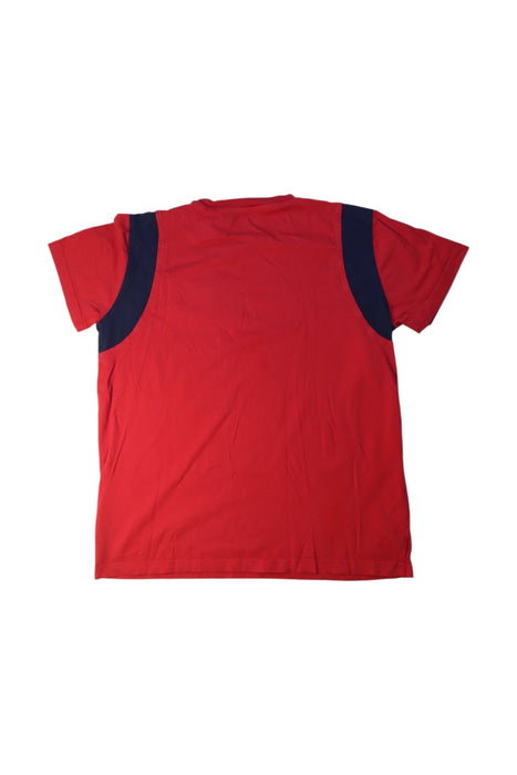 A Red Short Sleeve T Shirts from Moncler in size 14Y for boy. (Back View)