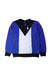 A Blue Crewneck Sweatshirts from Neil Barrett Kids in size 12Y for boy. (Front View)