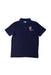 A Navy Short Sleeve Polos from Lacoste in size 12Y for boy. (Front View)