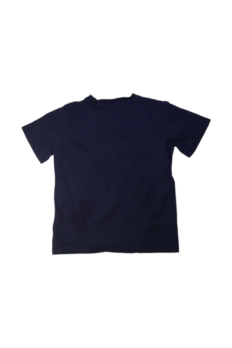 A Navy Short Sleeve T Shirts from Moncler in size 10Y for boy. (Back View)