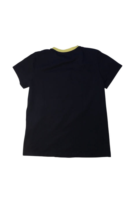 A Black Short Sleeve T Shirts from Moschino in size 12Y for boy. (Back View)
