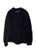 A Black Zippered Sweatshirts from Neil Barrett Kids in size 12Y for boy. (Back View)