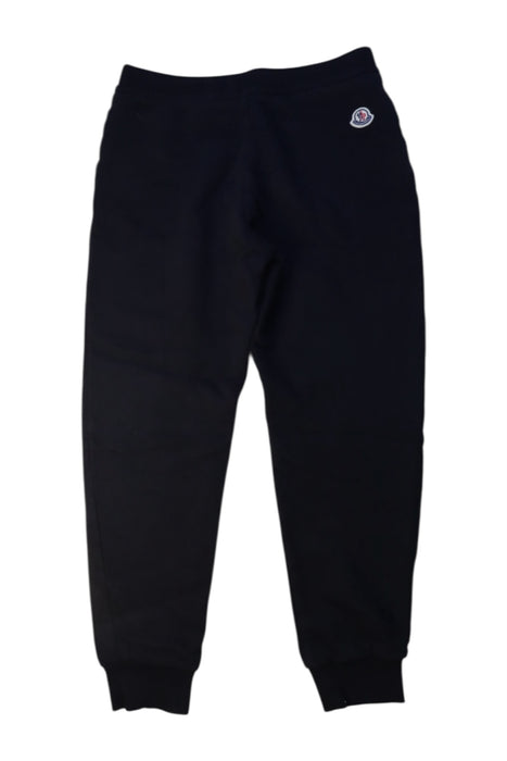 A Black Sweatpants from Moncler in size 12Y for boy. (Back View)