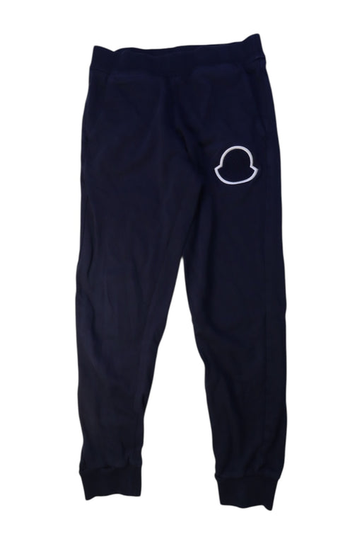 A Navy Sweatpants from Moncler in size 12Y for boy. (Front View)