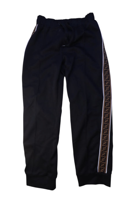 A Black Casual Pants from Fendi in size 12Y for girl. (Front View)