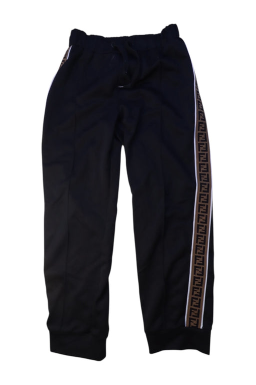A Black Casual Pants from Fendi in size 12Y for girl. (Front View)