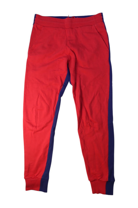 A Red Sweatpants from Moncler in size 12Y for boy. (Front View)