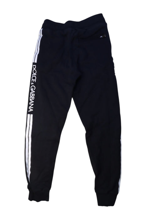 A Black Sweatpants from Dolce & Gabbana in size 10Y for boy. (Back View)