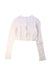 A White Cardigans from Jill Stuart in size 7Y for girl. (Front View)