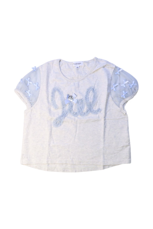A White Short Sleeve Tops from Jill Stuart in size 10Y for girl. (Front View)