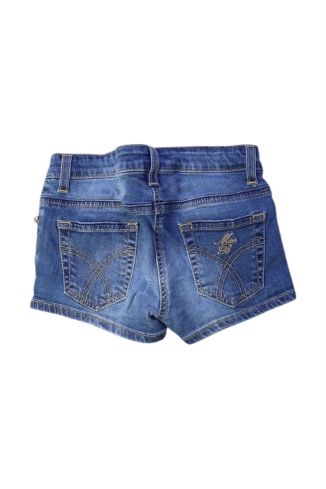 A Blue Shorts from Miss Blumarine in size 10Y for girl. (Back View)
