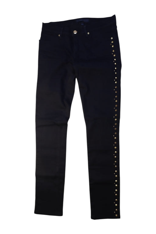 A Black Jeans from Juicy Couture in size 14Y for girl. (Front View)