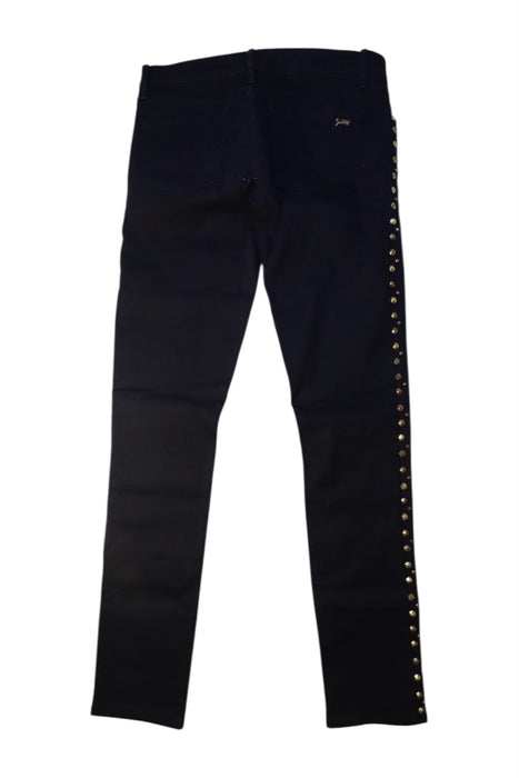 A Black Jeans from Juicy Couture in size 14Y for girl. (Back View)