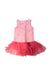 A Pink Sleeveless Dresses from Miss Blumarine in size 8Y for girl. (Front View)