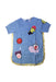 A Multicolor Short Sleeve Dresses from Stella McCartney in size 8Y for girl. (Front View)