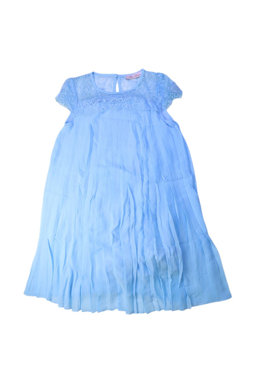 A Blue Short Sleeve Dresses from Miss Blumarine in size 8Y for girl. (Front View)