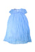 A Blue Short Sleeve Dresses from Miss Blumarine in size 8Y for girl. (Back View)