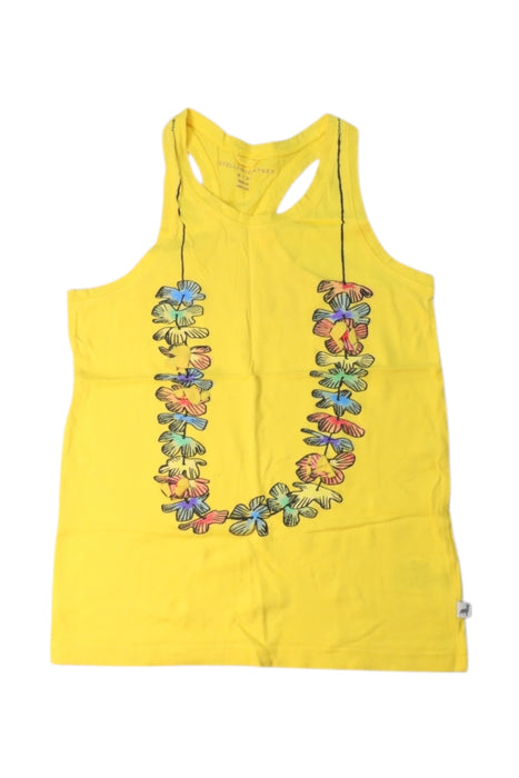 A Yellow Sleeveless T Shirts from Stella McCartney in size 8Y for girl. (Front View)
