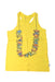 A Yellow Sleeveless T Shirts from Stella McCartney in size 8Y for girl. (Front View)