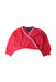 A Red Cardigans from Shanghai Tang in size 8Y for girl. (Front View)