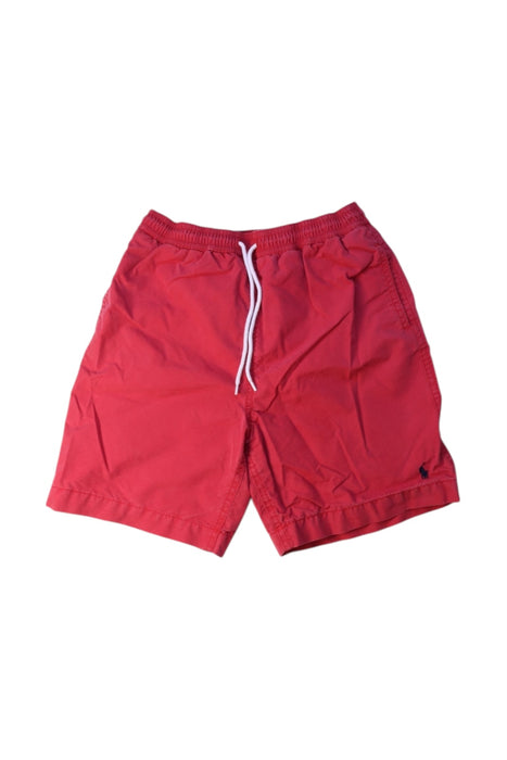 A Red Shorts from Polo Ralph Lauren in size 7Y for boy. (Front View)