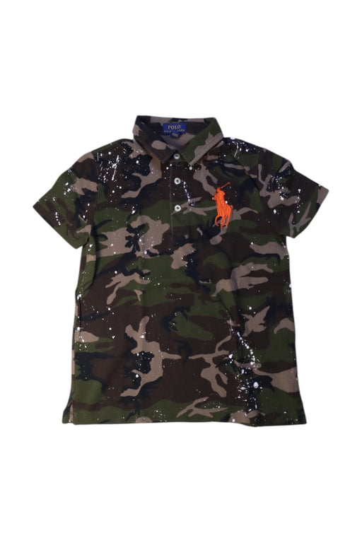 A Multicolour Short Sleeve Polos from Polo Ralph Lauren in size 7Y for boy. (Front View)