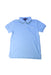 A Blue Short Sleeve Polos from Polo Ralph Lauren in size 7Y for boy. (Front View)