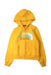 A Yellow Zippered Sweatshirts from The North Face in size 7Y for neutral. (Front View)