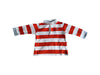 A Red Long Sleeve Polos from Bout'Chou in size 3T for boy. (Front View)