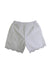 A White Shorts from Organic Mom in size 6T for girl. (Back View)