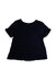 A Black Short Sleeve Tops from Comme Ca Ism in size 7Y for girl. (Front View)